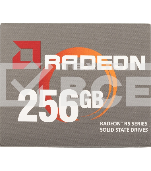 Накопитель SSD AMD Radeon R5 R5SL256G, 256 Gb, 2.5', SATA III, R/W 537/451 МБ/с