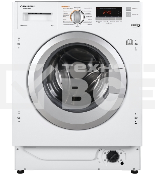Встраиваемая стиральная машина Maunfeld MBWM1486S с сушкой