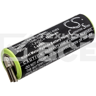 Аккумулятор CameronSino CS-MCH159SL для Moser ChroMini 1591 1200mAh, 1.2V, Ni-MH