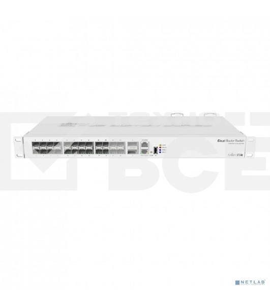 Коммутатор в стойку MikroTik CRS326-24S+2Q+RM , 24х SFP+, 2x QSFP+