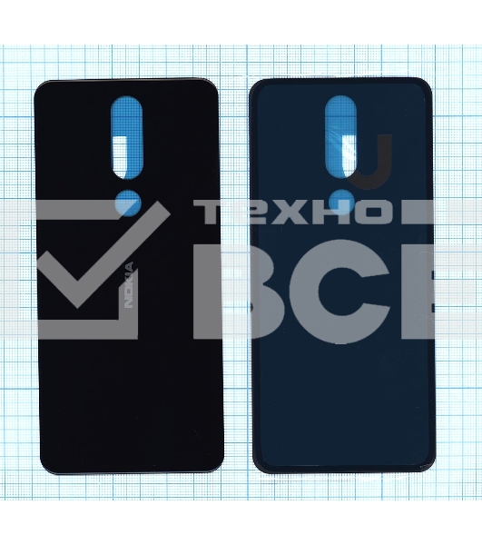Задняя крышка для Nokia X5 черный
