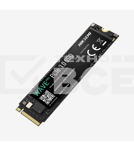 Накопитель SSD HIKSEMI WAVE Pro(P), 512Gb, PCIe 3.0 x4, M.2 2280, NVMe, R/W 3500/1800