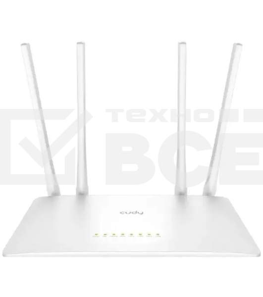 Роутер беспроводной Cudy WR1200 AC1200 10/100BASE-TX белый
