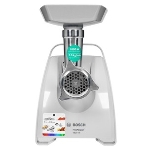 Мясорубка электрическая Bosch MFW 66020 белый/серый, 1800 Вт, 3.0 кг/мин, реверс, защита от перегрузки, насадки - 5, фото29