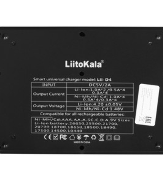 Зарядное устройство LiitoKala Lii-D4