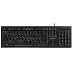 Клавиатура PERFEO PF-6106-USB черный(Perfeo клавиатура стандартная, PS/2, черная (PF-6106-ST) Размеры: 442x132x25 мм), фото3