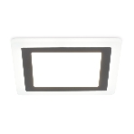 Встраиваемый cветодиодный светильник с подсветкой Ambrella light DCR396 18W+6W 4200K+4200K 220-240V 245*245*20 (A210*210), фото5