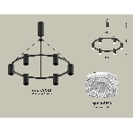 Светильник Ambrella light XB9022200/6 SBK/CL черный песок/прозрачный MR16 GU5.3 (С9022, N6150), фото 1
