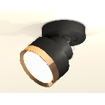 Светильник Ambrella Light XM8102004 SBK/PYG черный песок/золото желтое полированное GX53 (A2229, A2106, C8102, N8124), фото3