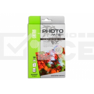 Фотобумага Cactus CS-GA6180100 A6/180г/м2/100л. глянцевая для струйной печати