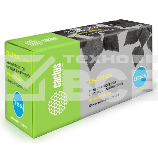 Картридж лазерный Cactus CS-CF362A желтый (5000 стр.) для HP CLJ M552dn/M553dn/M553N/M553x