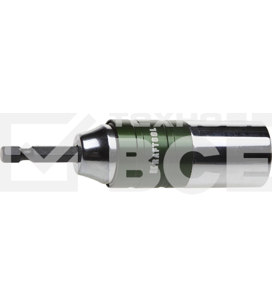 Головка KRAFTOOL EXPERT 26397-21 Cr-V E 1/4'' 21мм