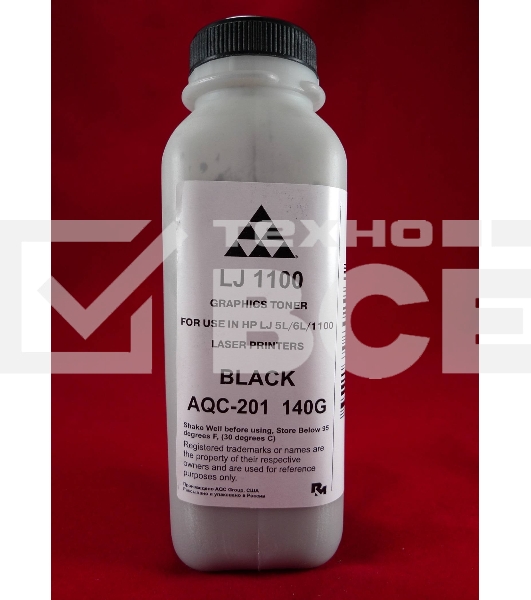 Тонер HP LJ 1100/1150/3100/5L/6L (фл.140г.) (AQC-США фас России)