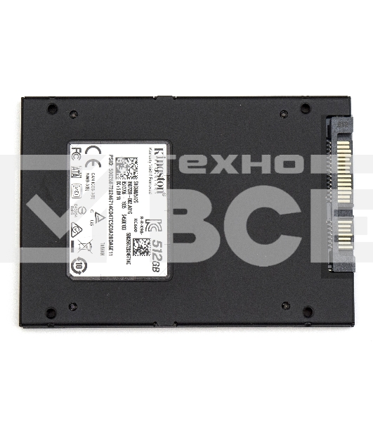 Накопитель SSD Kingston KC600, 512GB, 2.5