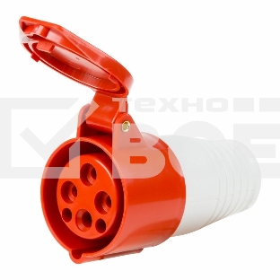 Розетка 214 переносная 3Р+РЕ 16А 380В IP44 Rexant