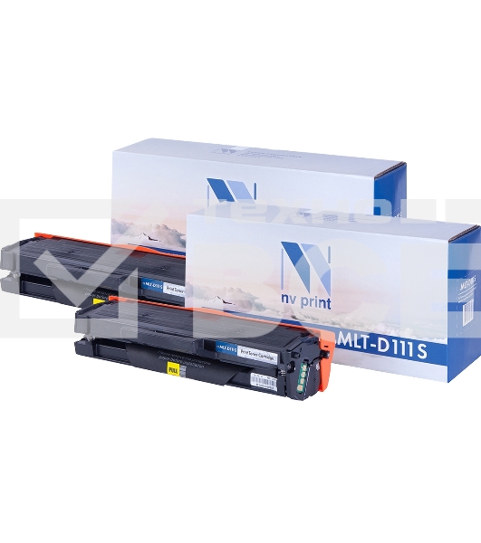 Картридж лазерный NVP совместимый NV-MLT-D111S-SET2 для Samsung Xpress M2020/M2020W/M2021/M2021W/M2022/M2022W/M2070/M2070F/M2070FW/M2070W/M2071/M2071F/M2071FH/M2071FW (1000k) (2 шт)