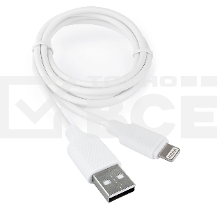 Кабель Cablexpert для Apple CCB-USB-AMAPO2-1MW, AM/Lightning, издание Classic 0.2, длина 1м, белый, блистер