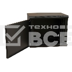 Шкаф коммутационный WRline (WR-TW-1245-SR-RAL9004) настенный 12U 600x450мм пер.дв.металл 2 бок.пан. 60кг черный 370мм 650мм IP20 сталь, фото4