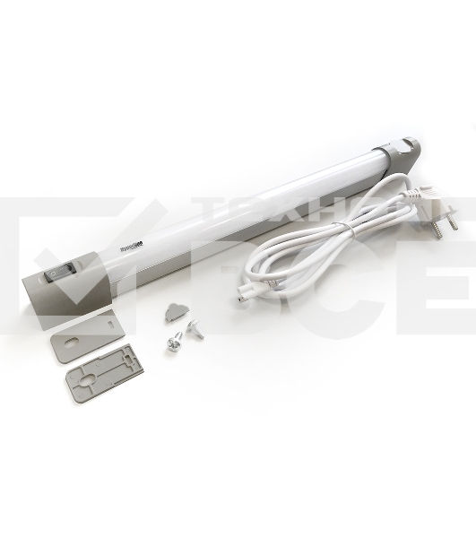 Осветительная панель Hyperline TL19-LED-10W-EU 19 дюймов, LED 10W, 110/220V, 19 дюймовое крепление+ магнитное крепление, 485х31х48мм, длина кабеля 2м, евровилка