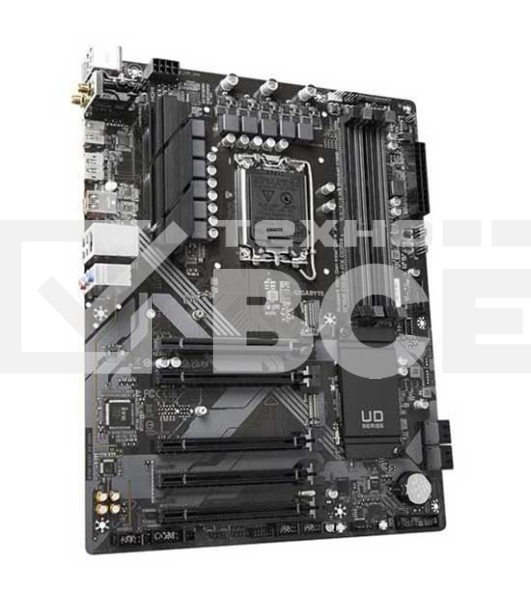 Материнская плата Gigabyte B760 DS3H, LGA 1700, Intel B760, 4xDDR5, 4xSATA, 2xM.2, 1xPCIe 4.0 x16, 4xPCIe 3.0 x1, 1xHDMI, 1xDP, 1x 1Gb LAN, 1xUSB 3.2 Gen 2, 1xUSB 3.2 Gen 2x2, 4xUSB 2.0, 3x3.5 мм, 7.1, ATX