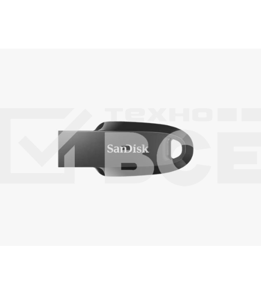 Флеш диск 128GB SanDisk CZ550 Ultra Curve, USB 3.2 черный