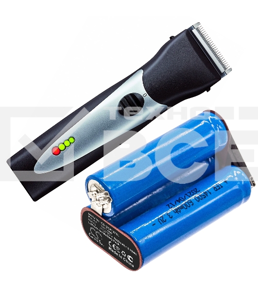 Аккумулятор CameronSino CS-MCP187SL для Moser Chrom Style Pro 1871 1800mAh, 3.2V, Li-ion