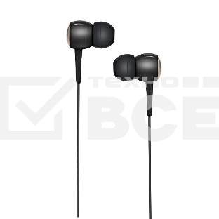 Наушники HOCO М19 Drumbeat universal с микрофоном, 3.5mm mini jack, черный