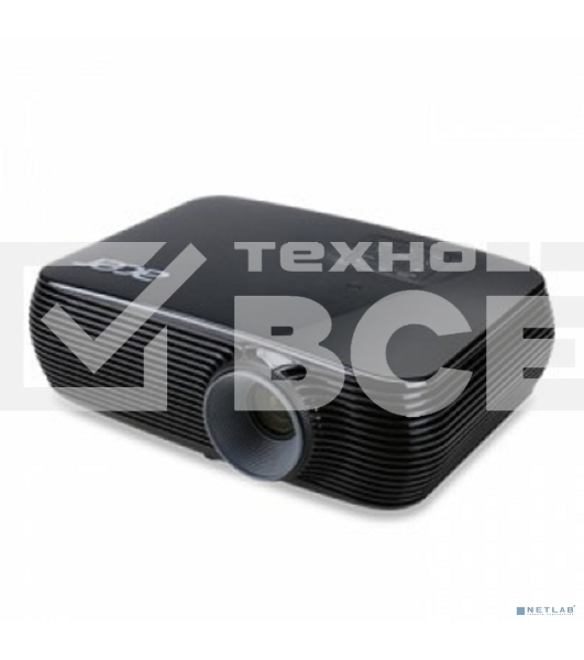 Проектор ACER X1228H (DLP, XGA 1024x768, 4500Lm, 20000:1, +НDMI, Wi-Fi, 3D Ready, 2.7kg)