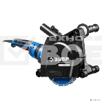 Штроборез ЗУБР ЗШ-П45-2100 ПВТК глуб. 45 мм, 180 мм, подключ. пылесоса, плавный пуск, 2100 Вт, фото4