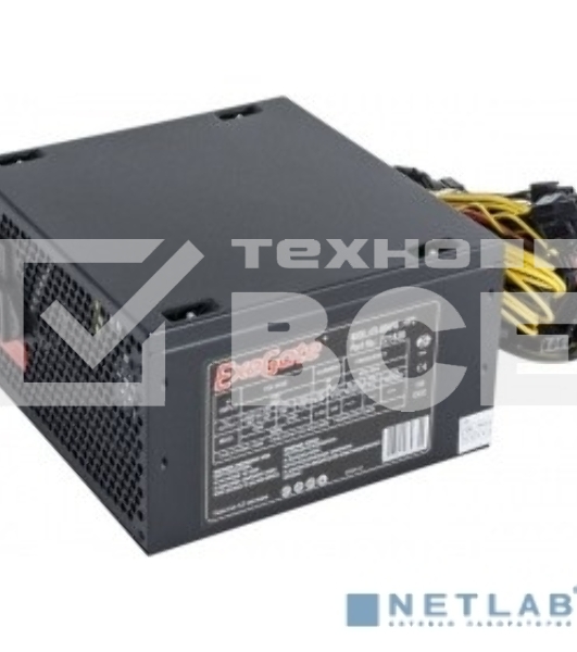 Блок питания Exegate 500NPXE (EX221638RUS-S), 500Вт, 120мм, черный