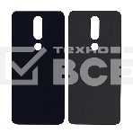 Задняя крышка для Nokia X5 голубая, фото2