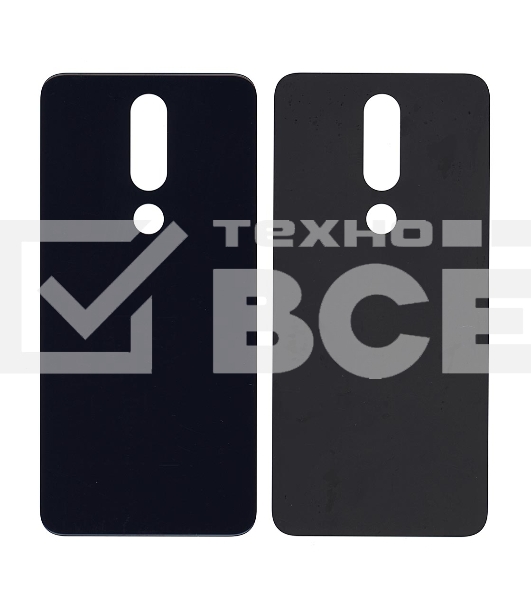 Задняя крышка для Nokia X5 голубая