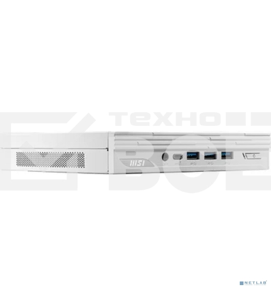 Неттоп MSI Pro DP10 12M-040BRU i3 1215U (1.2) UHDG noOS 2.5xGbitEth WiFi BT 120W белый (936-B0A622-040)
