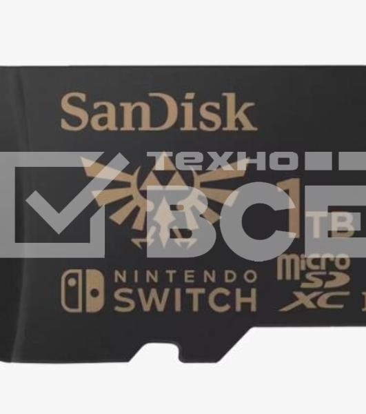 Флеш карта microSD 1TB SanDisk microSDXC Class 10 UHS-I A1 C10 V30 U3 for Nintendo Switch 100/90 MB/s