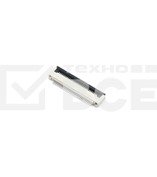 Разъем FPC Flip-Lock 0510-32RLGF 32 pin высота 1мм шаг 0,5мм