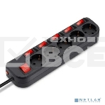 Сетевой фильтр Buro 500SH-5-SW-B 5м (5 розеток) черный (коробка), фото13