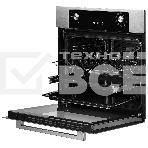 Встраиваемый электрический духовой шкаф MONSHER MOE 6092 Acier, 9 режимов: Традиционный нагрев, Макси-Гриль, Макси-Гриль с конвекцией, Нижний нагрев, Разморозка, Традиционный нагрев с конвекцией, Режим подсветка, Конвекция, Режим пицца, утапливаемые повор, фото7