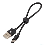 Кабель USB 2.0 hoco X35, AM/Type-C, черный, 0,25м, фото4