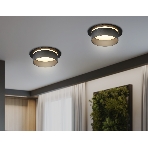 Светильник Ambrella light TN5213 BK черный GX53 D110*58, фото 1