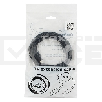 Кабель телевизионный Cablexpert, CCV-515-3M, Coaxial M/F, 3м, фото5