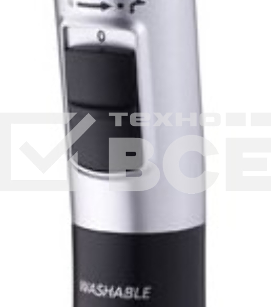 Триммер Panasonic ER-GN30-K черный/серебристый (насадок в компл:1шт)