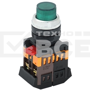 Кнопка ABLFP-22 зел. 1з+1р ИЭК BBT20-ABLFP-K06