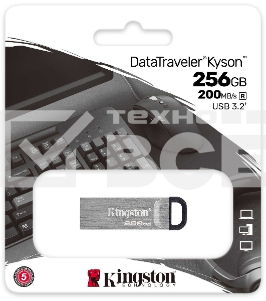 Флеш диск Kingston KYSON 256GB USB 3.2 Gen 1