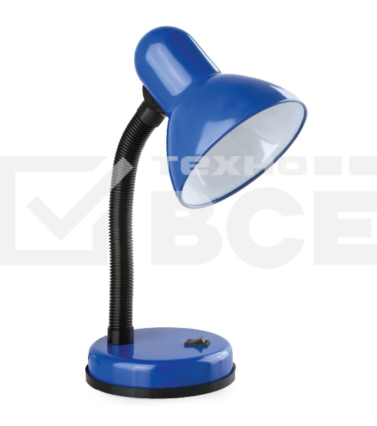 Camelion KD-301 С06 синий (Светильник настольный,230V 60W)