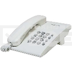 Телефон проводной Panasonic KX-TS2350RUW белый {повтор номера, регул-ка громкости, кр.на стену}, фото3