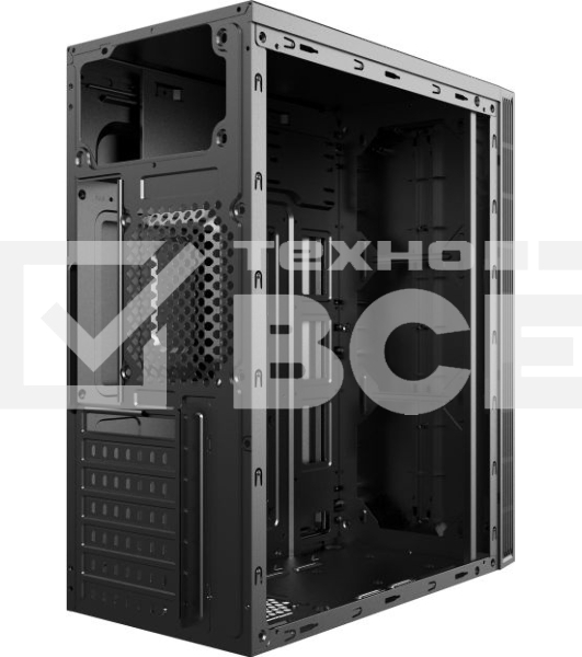 Компьютерный корпус Accord ACC-CL297B черный без БП ATX 1x120mm 2xUSB2.0 1xUSB3.0 audio