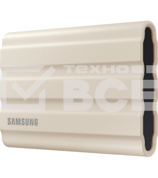Твердотельный диск 1TB Samsung T7 Shield MU-PE1T0K/WW, V-NAND, USB 3.2 Gen 2 Type-C  [R/W - 1000/1050 MB/s]/EU