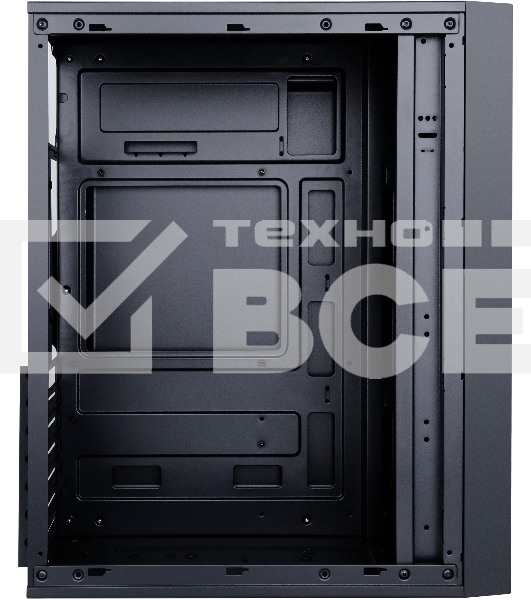Компьютерный корпус Accord A-300 черный без БП ATX 1x120mm 2xUSB2.0 1xUSB3.0 audio