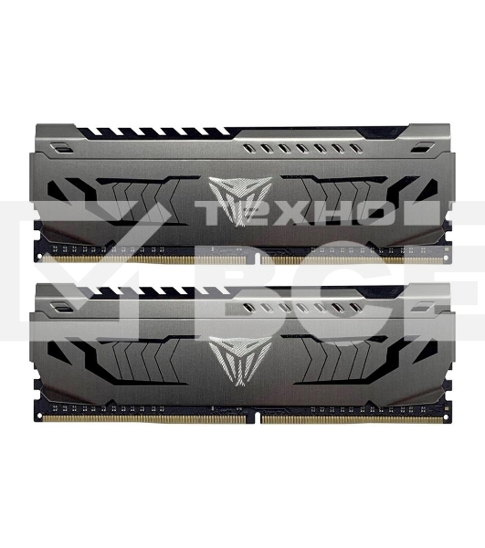 Оперативная память Patriot Viper Steel, DDR4, 64GB (2x32GB), 3600MHz, CL18, радиатор, черный
