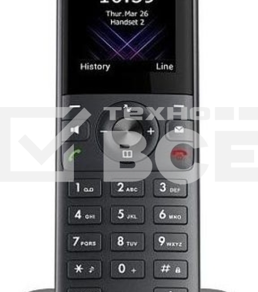 Телефон DECT-трубка Yealink W73H SIP-трубка для W70B/W73P/W76P/W79P/W80B/W90B
